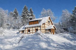 Haus kaufen in 09484 Oberwiesenthal, 1A-Lage direkt an der Skipiste – bezugsfertiges Ferienhaus mit Wellness in Oberwiesenthal!