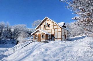 Haus kaufen in 09484 Oberwiesenthal, 1A-Lage direkt an der Skipiste – bezugsfertiges Ferienhaus mit Wellness in Oberwiesenthal!