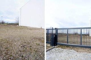 in 04249 Leipzig, 1,50 €/m² - eingezäunte Gewerbe-Freifläche bis ca. 1.666 m² in Leipzig-Knautnaundorf