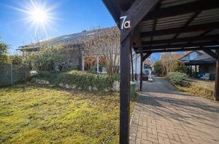 Haus mieten in 76351 Linkenheim-Hochstetten, 6049 - Doppelhaushälfte mit Terrasse, Garten und Carport in ruhiger Lage!