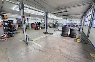 Büro zu mieten in 56235 Ransbach-Baumbach, Mietangebot: Vielseitig nutzbare Halle mit Ausstellungsraum, Büro und großer Freifläche