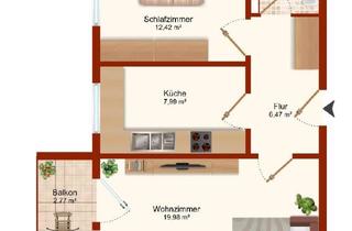 Wohnung kaufen in Hinrich-Wilhelm-Kopf-Straße, 21337 Lüneburg, Provisionsfreie Kapitalanlage: Helle 2-Zi-Wohnung mit Ausblick ins Grüne & Balkon (9. OG)