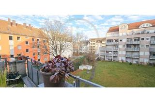 Wohnung kaufen in 90429 Muggenhof, Gut vermietete 2-Zimmerwohnung mit Riesenterrasse als Anlageobjekt!