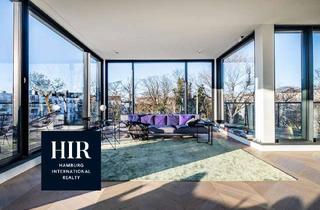 Penthouse mieten in 22087 Hohenfelde, Exklusiv möbliertes Penthouse mit Alsterblick und Dachterrasse