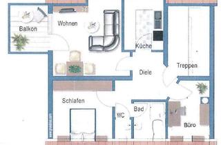 Wohnung mieten in 71292 Friolzheim, Exklusive, gepflegte 3-Zimmer-Wohnung mit Balkon und EBK in Friolzheim