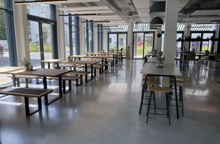 Geschäftslokal mieten in Anna-Sigmund-Str. 10, 82061 Neuried, Einladende, moderne Gastronomie – sofort nutzbar dank vorhandener Küche, ideal für Tages-&Abendgäste