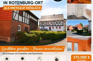 Haus kaufen in 36199 Rotenburg, Schönes Landhaus in Rotenburg-OT, Mietkauf möglich!Pferdehaltung möglich, Kaufpreis €375.000