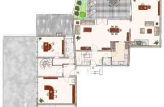 Haus kaufen in Feldstraße 33, 51503 Rösrath, Architektenhaus mit Einliegerwohnung und Bürotrakt am Königsforst - Grundstück weiter bebaubar