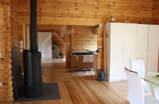 Haus mieten in Masbeck 27, 48329 Havixbeck, Neuwertiges 5-Zimmer Blockbohleneinfamilienhaus mit Garten