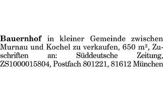 Bauernhaus kaufen in 82431 Kochel, Bauernhof