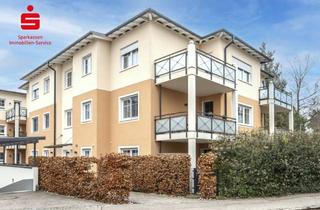 Wohnung kaufen in 82275 Emmering, Vermietete, barrierefreie 2-Zimmer-Erdgeschosswohnung mit Südterrasse und Garten