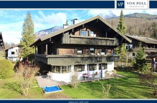 Wohnung kaufen in 83246 Unterwössen, Unterwössen - Herrlich gelegene Erdgeschoss & Souterrainwohnung mit großem Gartenanteil und TG