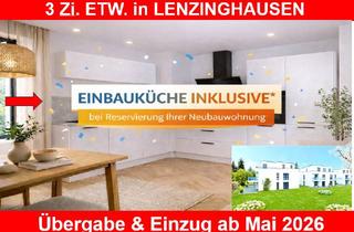 Wohnung kaufen in 32130 Enger, Enger - WINTER-AKTION in LENZINGHAUSEN. Inkl: EINBAUKÜCHE, Bodenbeläge komplett, Kfz- Stellplatz. Süd-Westbalkon.