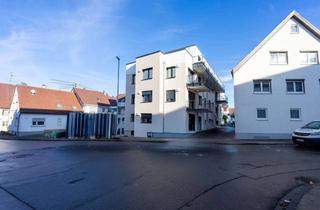 Wohnung kaufen in 89150 Laichingen, Wohnen im Stadtzentrum - Erdgeschosswohnung mit Gartenanteil