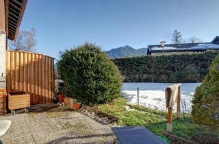Wohnung kaufen in 83727 Schliersee, Sonnige Terrasse mit Bergblick gewünscht? Gemütliche 2-Zimmer-Gartenwohnung in Schliersee/Neuhaus!