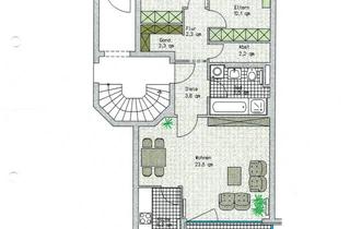 Wohnung kaufen in Doktor-Leo-Ritter-Straße 33, 93049 Westenviertel, Moderne 3-Zimmer Wohnung im EG mit Garage in Regensburg-Westenviertel