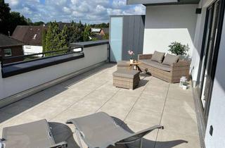 Wohnung mieten in Dorfring, 22885 Barsbüttel, Ein Traum! Neubau Wohnung mit Fahrstuhl + riesiger Dachterrasse (31 m²) mit Blick über Stemwarde