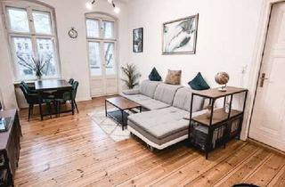 Wohnung mieten in 12159 Friedenau, Einziehen & Wohlfühlen: Helle, vollmöbliertes Altbauwohnung mit Balkon in Friedenau (All-Inclusive)