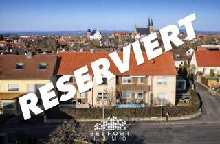 Haus kaufen in Julius-Echter-Strasse 20, 97447 Gerolzhofen, WOHNUNGSPAKET AUS ZWEI GROSSZÜGIGEN 4-ZIMMER- WOHNUNGEN MIT GARAGEN ZU VERKAUFEN