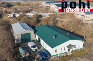 Gewerbeimmobilie kaufen in 98646 Straufhain, Vielseitig Nutzbare Gewerbeflächen, bestehend aus Halle, Lagerfläche und Aufenthaltsräumen!