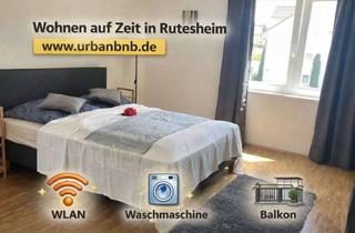 Immobilie mieten in Henri Arnaud Str., 71277 Rutesheim, helles barierrefreies 1 Zimmer Apartment mit Wlan, Dusche/Wc, Küche, Waschmaschine, Trockn