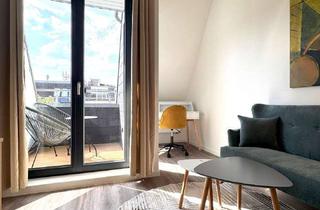 Wohnung kaufen in 10245 Friedrichshain, ERSTBEZUG - BLICK ÜBER BERLIN | Mitbenutzung große AUFDACHTERRASSE | WEST-LOGGIA + EBK +Lift