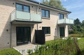 Wohnung mieten in 24972 Steinbergkirche, 3-Zi.-Erdgeschoss-Wohnung mit Garten in Ostseenähe, KfW-55