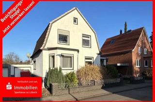 Einfamilienhaus kaufen in 23562 St. Jürgen, Hübsches Einfamilienhaus mit Modernisierungsbedarf in der Siedlung Gärtnergasse