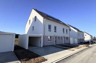 Haus mieten in 91154 Roth, Ideal für Familien: 2x 5-Zimmer DHH Neubau mit Garage+PV, Erstbezug
