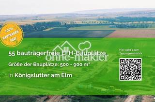 Immobilie kaufen in 38154 Königslutter, Bauträgerfreie Bauplätze in Königslutter!
