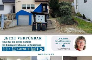Haus kaufen in 72766 Reutlingen, Reutlingen - provisionsfrei * 1-Fam Haus mit Einliegerwohnung * Naturnah wohnen mit Platz für die ganze Familie