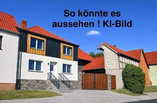 Mehrfamilienhaus kaufen in 99752 Bleicherode, Bleicherode - Dreiseitenhof, Gehöft, Mehrfamilienhaus, Scheune !