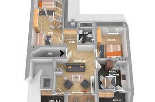 Wohnung kaufen in 50969 Zollstock, Ausbaudach: genehmigte Dachgeschosswohnung zum Selbstausbau mit Dachterrasse: Köln-Zollstock
