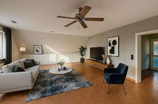 Wohnung kaufen in 46284 Dorsten, DORF HERVEST - Schöne Maisonetten- Wohnung mit großem Südbalkon auf Erbpacht