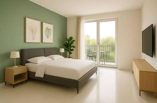 Wohnung kaufen in 16225 Eberswalde, Eberswalde: ERSTBEZUG im LUXUS Neubau: 1-Zi-Erdgeschoss-Whg 23 m² MIT TERRASSE ab 2026 BEZUGSBEREIT