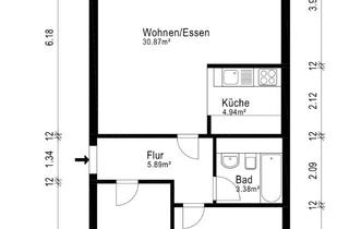 Wohnung mieten in Schulstraße 19, 08132 Mülsen, Helle 3-Zimmer-Wohnung mit EBK und Balkon in Mülsen/Zwickau