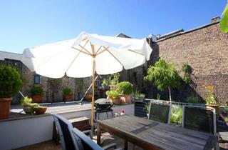 Lofts mieten in Kirchfeldstraße 75, 40215 Friedrichstadt, LOFT Traum mitten in der Stadt! Ruhiges Hinterhaus mit großer Dachterrasse & Kamin & Einzelgarage