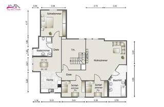 Wohnung mieten in 26316 Varel, 4-Zimmer-Dachgeschosswohnung mit Gartennutzung – sofort bezugsfrei