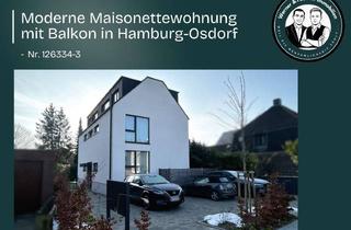 Wohnung mieten in 22549 Osdorf, Moderne Maisonettewohnung mit Balkon in Hamburg-Osdorf