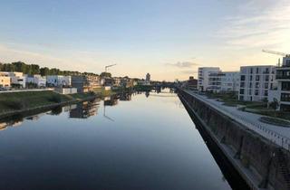 Wohnung mieten in Hafenpromenade, 67061 Süd, Exklusive 4-Zimmer Wohnung im 2. OG mit großem Balkon in Ludwigshafen-Süd