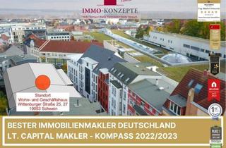 Penthouse kaufen in Wittenburger Straße 25, 19053 Schwerin, Altersgerechtes Neubau-Penthouse mit Balkon im Herzen der Stadt – Komfort, Stil & Lebensfreude