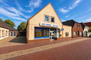 Haus kaufen in 26452 Sande, PROVISIONSFREI: Historisches Wohn- & Geschäftshaus mit Entwicklungspotenzial in Sande-Neustadtgödens
