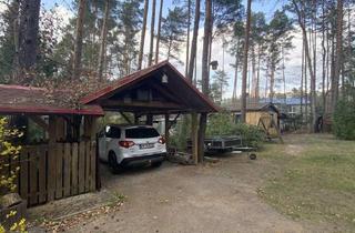 Grundstück zu kaufen in 14547 Beelitz, Hauptstadtmakler - Schönes Grundstück mit Wochenendhaus in Top Lage