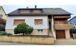 Haus kaufen in 75417 Lomersheim, Sehr gepflegtes Ein-/ Zweifamilienhaus in Lomersheim, Garten, Balkon, Garage,