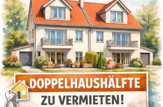 Haus mieten in 83677 Reichersbeuern, Moderne Doppelhaushälfte 2025 170qm Reichersbeuern Carport, Garten, Einbauküche, voll unterkellert