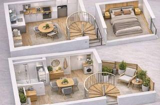 Wohnung kaufen in 26160 Bad Zwischenahn, Bad Zwischenahn / Dreibergen - Maisonette-Wohnung mit Terrasse , Wohnen auf zwei Ebenen