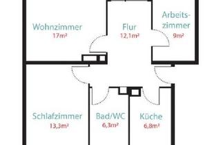Wohnung kaufen in 72764 Reutlingen, Reutlingen - Ruhige 3-Zimmer Wohnung Reutlingen Oststadt