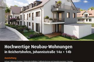 Wohnung kaufen in Johannisstraße 14, 85084 Reichertshofen, Reichertshofen! 3-ZKB DG-Whg. mit 9 m² West-Balkon, FBH, elektr. Rollläden, Videosprech., Keller!