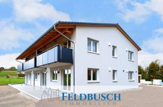 Wohnung kaufen in 92367 Pilsach, Stilvolle Neubau-2-Zimmer-Wohnung im Erdgeschoss – Traumlage am Golfplatz