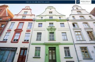 Wohnung kaufen in 18439 Altstadt, Einzigartige Dachgeschosswohnung über zwei Etagen im Herzen der Stadt Stralsund